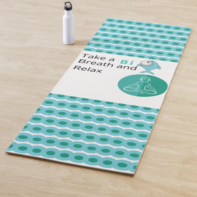 Take a Big Breath and Relax Yoga Mat (In Situ)
