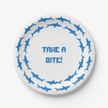 Take a Bite - Circling Sharks Custom Beach Party