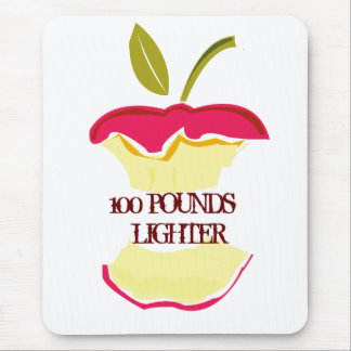 Take a Bite Weight Loss Apple  Nutrition Diet Mouse Mat
