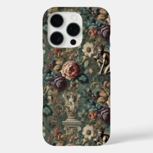 Take a Bow – Gothic Floral Design iPhone 16 Pro Case