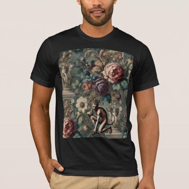 Take a Bow – Gothic Wearable Art T-Shirt (Front)