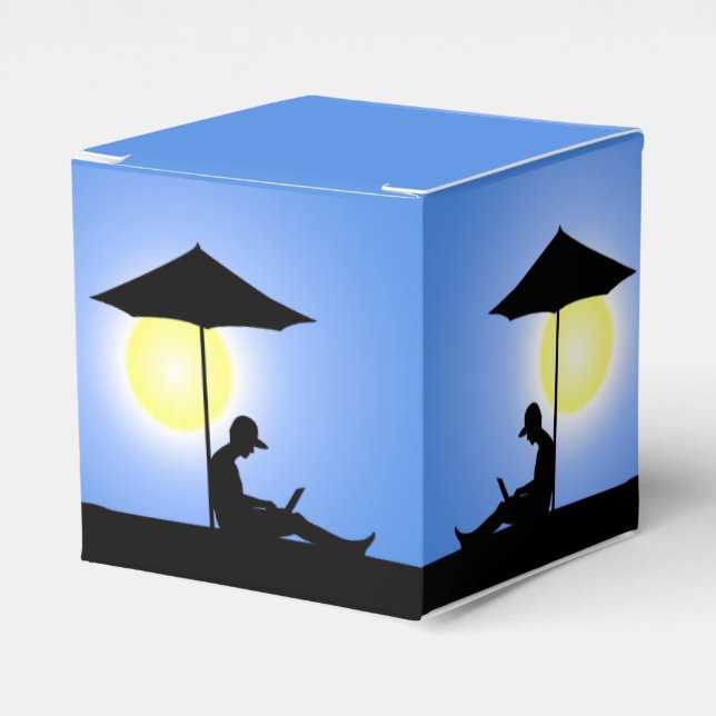 "Take a Break!" Favour Box (Front Side)