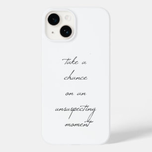 Take A Chance iPhone Case