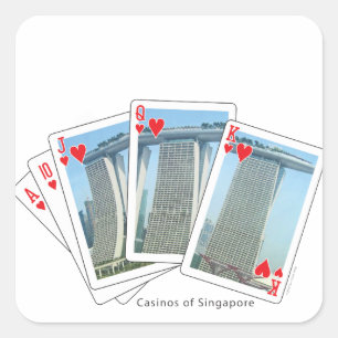 Take A Chance On Me - Customisable Square Sticker