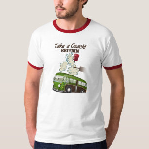 Take a Coach Britain vintage travel poster T-Shirt