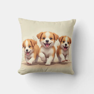 Take a cosy break with your smart and cute dog!! cushion