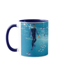 take a deep breath with a cool mug