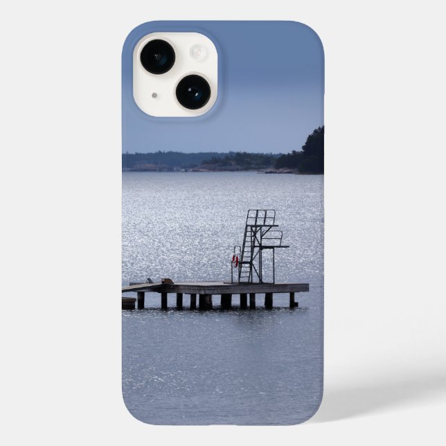 Take a Dive in Trosa, Sweden Case-Mate iPhone Case (Back)