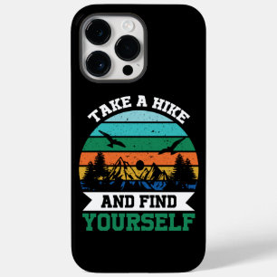 Take a Hike and Find Yourself Retro Vintage Hiking Case-Mate iPhone 14 Pro Max Case