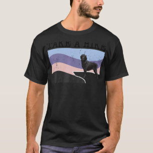 Take A Hike Black Labrador Retriever Graphic Hikin T-Shirt