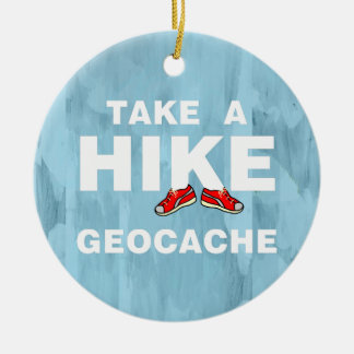 Take A Hike Ceramic Tree Decoration
