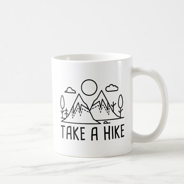 Take A Hike Coffee Mug (Right)