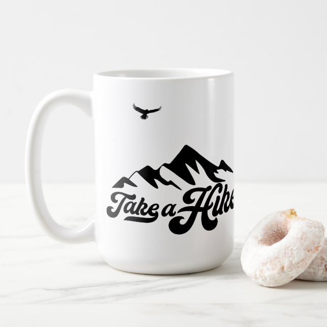 Take A Hike Coffee Mug (With Donut)