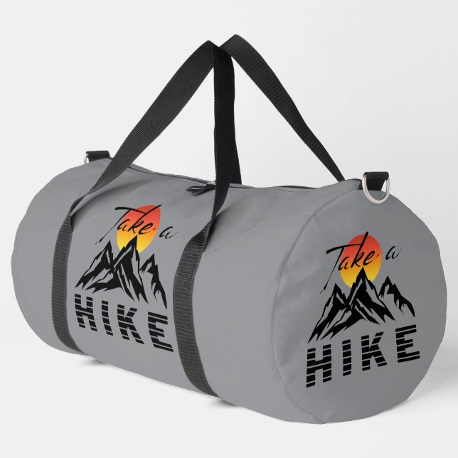 Take A Hike Duffle Bag (Left Corner)