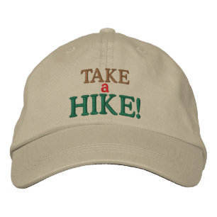 Take a Hike! Embroidered Hat