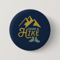 Take a Hike Funny Hiking Pun Hiker Vintage Retro