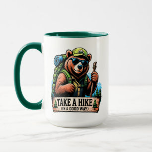 Take a Hike Hiking Bear Mug