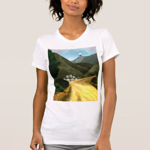 Take a hike. Ladies American Apparel Fine Jersey T-Shirt