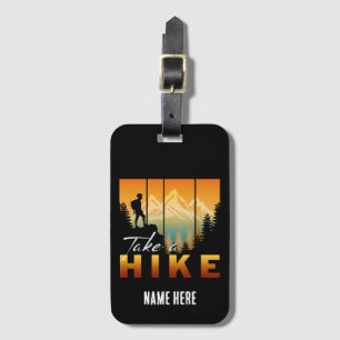 Take A Hike Luggage Tag