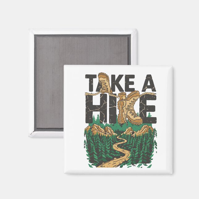 Take a Hike Magnet (Front/Back)