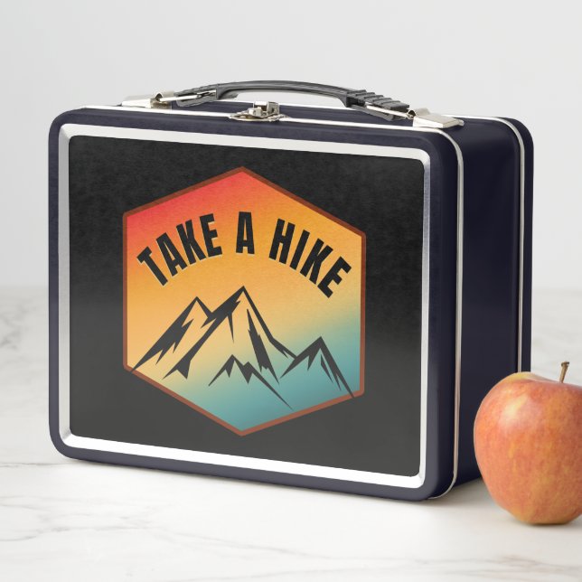 TAKE A HIKE METAL LUNCH BOX (In Situ)