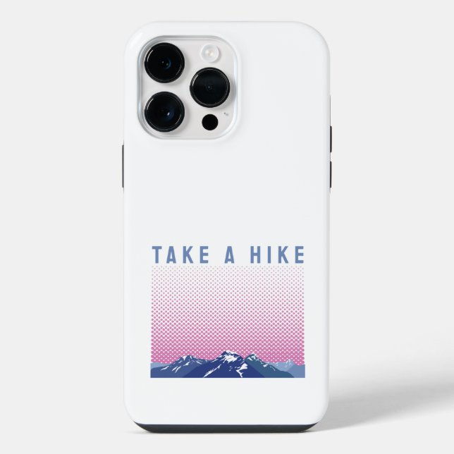 Take a Hike / Outdoor  Adventure iPhone Case (Back)