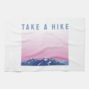Take a Hike / Outdoor  Adventure Tea Towel
