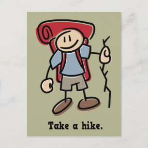 Take a Hike Postcard