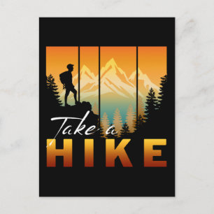 Take A Hike Postcard