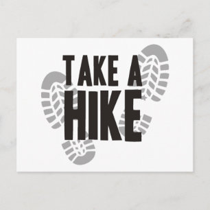 Take A Hike Postcard