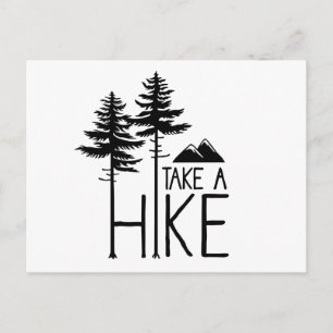 Take A Hike Postcard