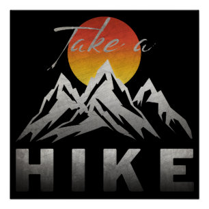 Take A Hike Poster