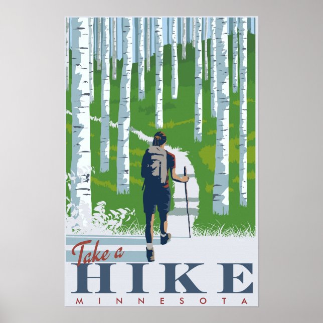 Take a Hike Poster (Front)