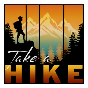 Take A Hike Poster