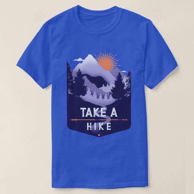 Take A Hike T-Shirt (Design Front)