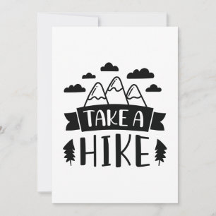 Take A Hike Thank You Card