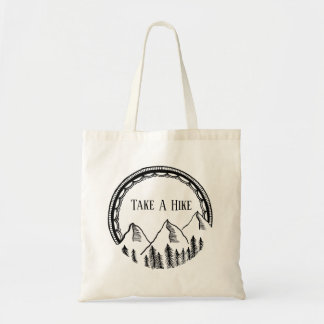 Take A Hike tote bag