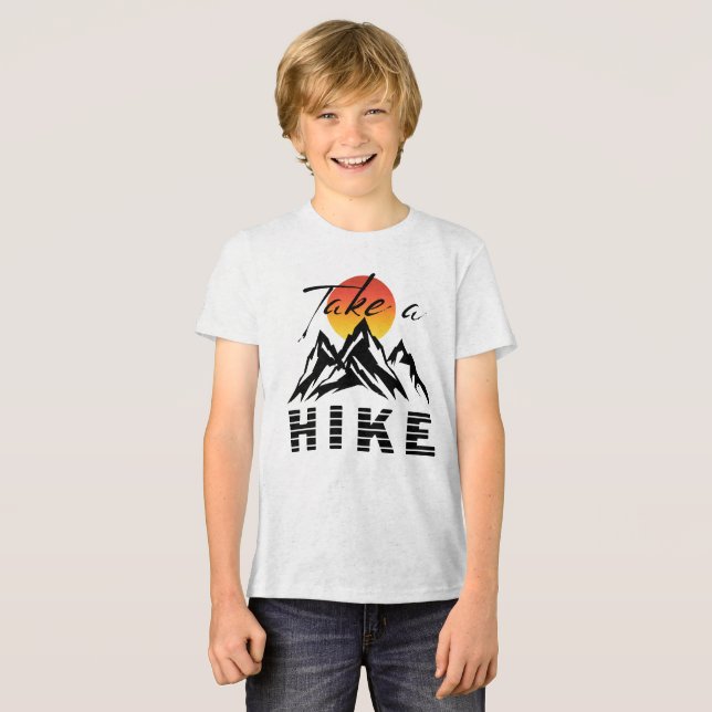 Take A Hike Tri-Blend Shirt (Front Full)