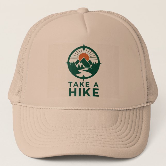 Take a Hike Trucker Hat (Front)