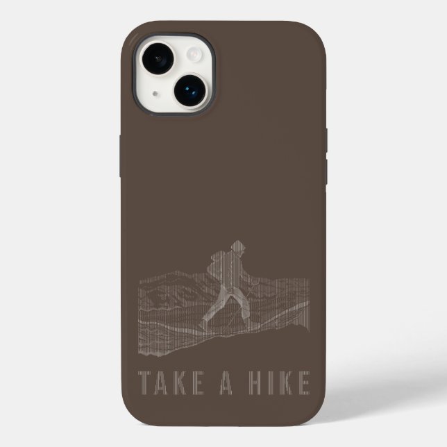 Take a Hike White Case-Mate iPhone Case (Back)