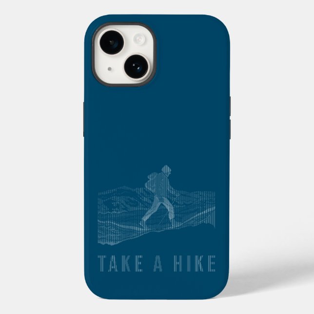 Take a Hike White Case-Mate iPhone Case (Back)