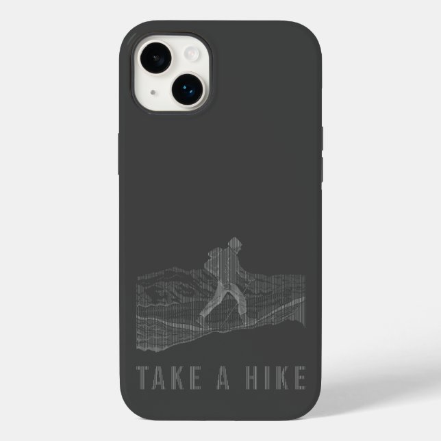 Take a Hike White Case-Mate iPhone Case (Back)