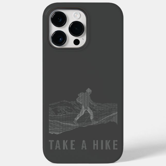 Take a Hike White Case-Mate iPhone Case (Back)