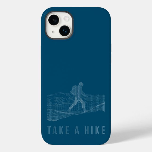 Take a Hike White Case-Mate iPhone Case (Back)