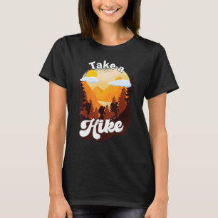 Take a Hike Wildness Campfire Outdoor Survival Bus T-Shirt