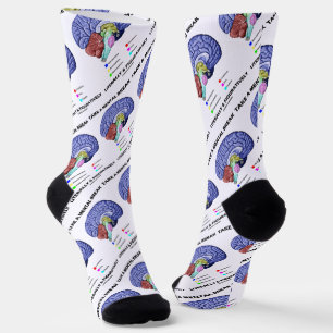 Take A Mental Break Literally & Figuratively Socks