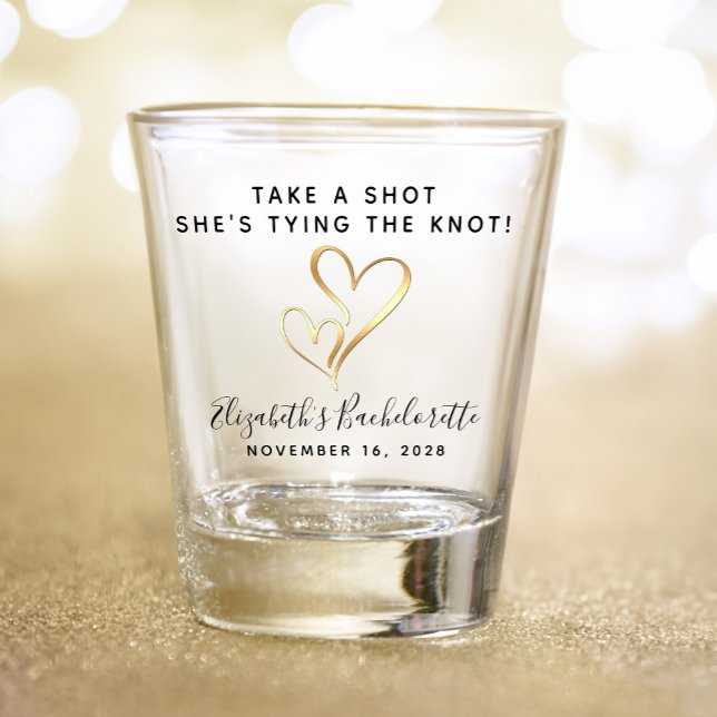 Take A Shot Bachelorette Party Favour Shot Glass (Creator Uploaded)