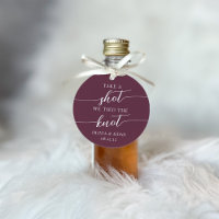 Take a Shot, We Tied the Knot Wedding