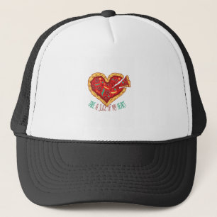 Take a Slice of my Pizza Heart Trucker Hat