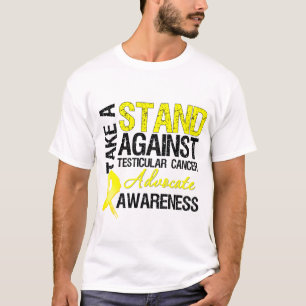 Take a Stand Against Testicular Cancer T-Shirt